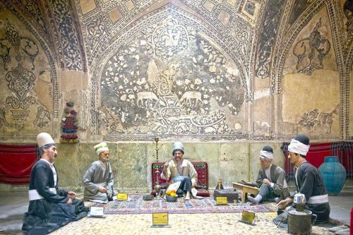 معماری حمام معروف شیراز