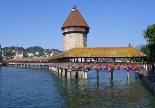 پل چپل از جاذبه های دیدنی سوئیس