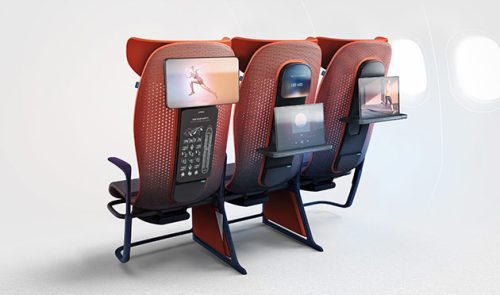 ویژگی های صندلی های بخش اکونومی در آینده