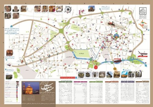 نقشه گردشگری مشهد به افزایش ماندگاری زائران کمک می‌کند